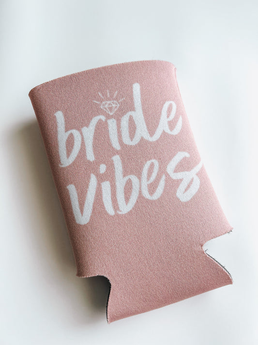 Bride Vibes Can Cooler - Wedding